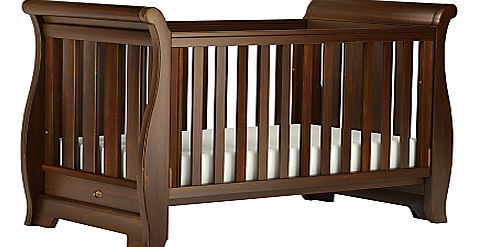 Boori Sleigh Cotbed, English Oak