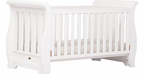 Boori Sleigh Cotbed, White