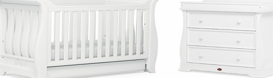 Boori Sleigh Royale 2 Piece Roomset White