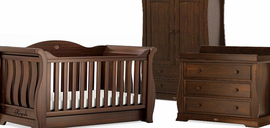 Boori Sleigh Royale 3 Piece Roomset English Oak