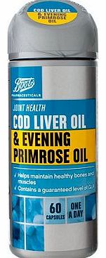 Boots COD LIVER OIL & EVENING PRIMROSE OIL 60