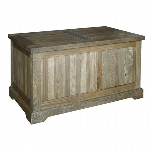 Bordeaux Oak Blanket Box