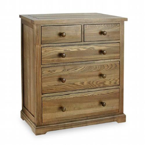 Bordeaux Oak Chest of Drawers 2+3 908.603