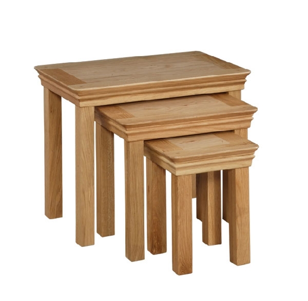 Oak Nest of Tables