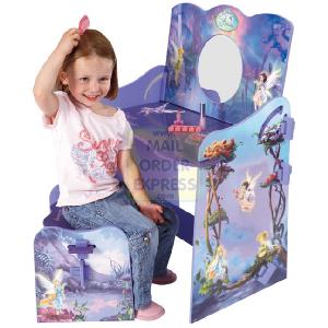 Born To Play Disney Fairies Vanity Table and Stool