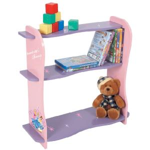 Born To Play Disney Princess Hearts and Crowns Shelving Unit