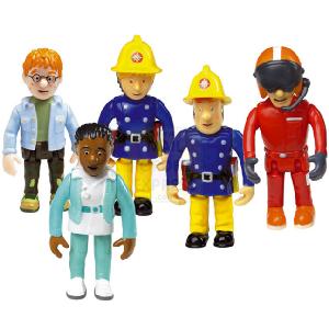 Fireman Sam 5 Articulated Figures