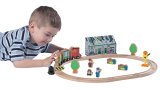 Born To Play Postman Pat Greendale Rocket Train Set