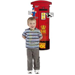 Postman Pat Postbox Height Chart