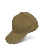 Borsalino Camel Signature Cashmere Baseball Cap