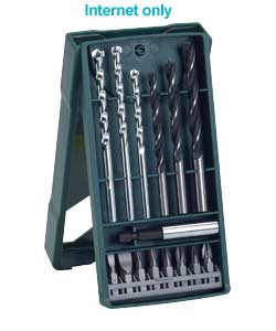 15 Piece X-Line Mixed Drill Bit Set