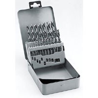 Bosch 19 Piece Set In Metal Box Metal Drill Bits - Hss-G