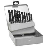 Bosch 19 Piece Set In Metal Box Metal Drill Bits - Hss-R