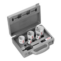 8 Piece Progressor Holesaw Set 20 / 25 / 32 / 38 / 51 / 64mm