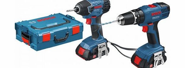 Bosch  GSB182LITWIN 18V GSB18-2-LI Drill Driver   GDR18V-LI Impact Driver