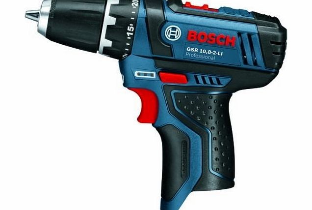 Bosch  GSR 10.8-2-LI 10.8V Cordless li-ion Drill Driver (Body Only) - Supplied By IDEABRIGHT LTD