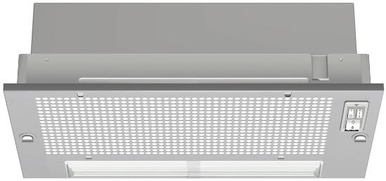 DHL535BGB 60cm Integrated Canopy Hood in