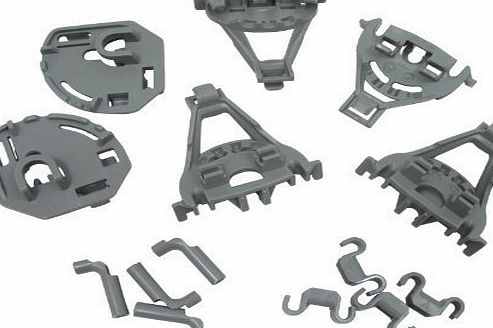 Bosch Dishwasher Plastic Bearing Basket Clips Kit