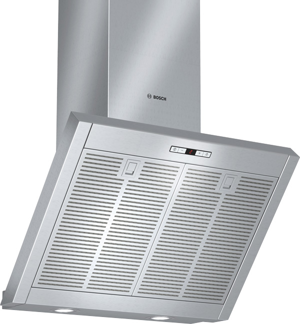 Bosch DWK06E650B Exxcel 60cm Angled Chimney Hood