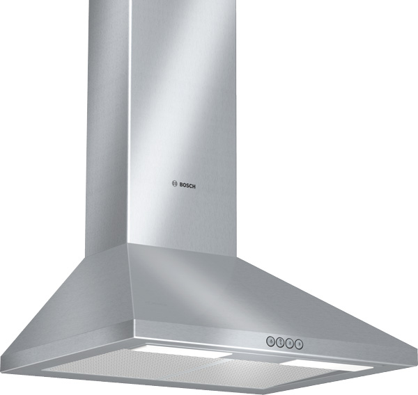 Bosch DWW062450B 60cm Chimney Hood in Brushed