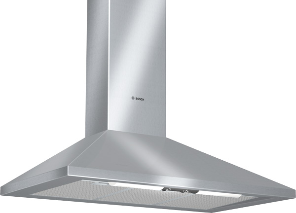 Bosch DWW091350B 90cm Chimney Hood in Brushed