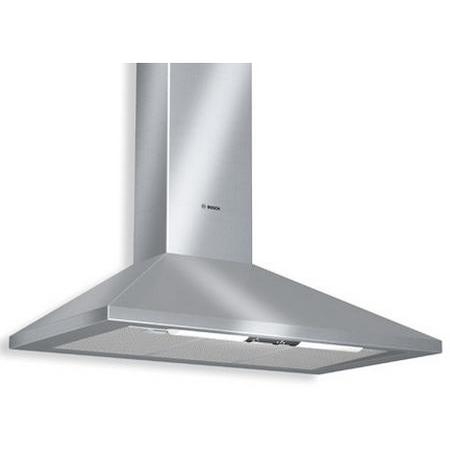 Bosch DWW091350B Brushed Steel Chimney Hood