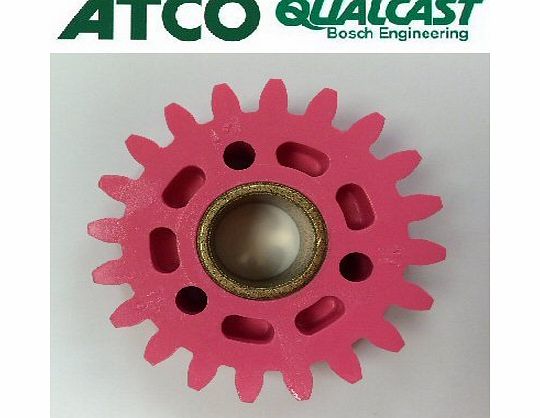 Bosch Genuine Atco amp; Qualcast Toothed Gear (To Fit: Atco amp; Qualcast Lawnmowers) (Bosch Pt No F016102379) c/w STANLEY KeyTape   Cadbury Chocolate Bar