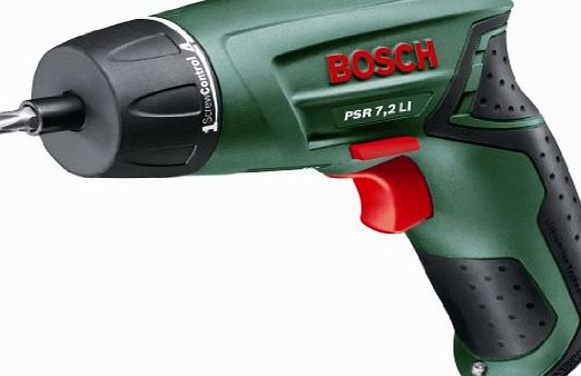 PSR 7.2 LI Cordless 7.2 Volt Screwdriver, 1 x Li-Ion Battery