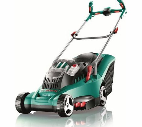 Bosch Rotak 37 LI Ergoflex Cordless 36 Volt Lithium-ion Rotary Lawnmower (37 cm Cutting Width)