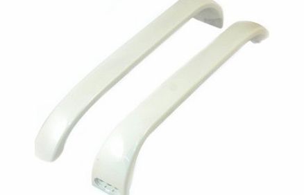 Bosch White Fridge Freezer Door Handles. Genuine part number 369542