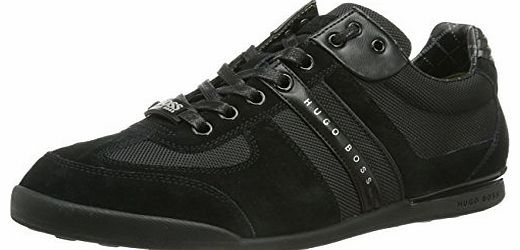  Mens Akeen Trainers, Black, 8.5 UK