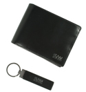 Hugo Boss (Black Label) Wallet and Keyring Set