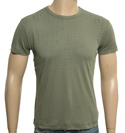 Hugo Boss Green T-Shirt with Printed Design (Kick)