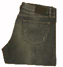 Mens Boss Dark Faded Denim Button Fly Jeans 34 Leg