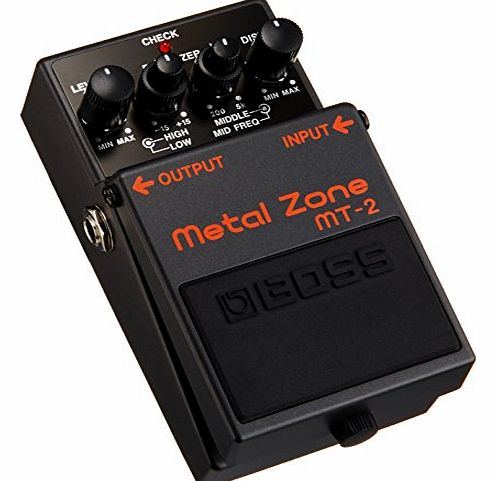 Boss MT-2 Metal Zone Guitar Effects Pedal