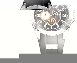 Mens Black H-2310 Chronograph Watch