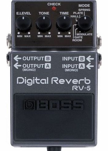 Boss RV-5 Digital Reverb Stereo Guitar Effects