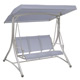 Boston 3 Seat Swing Blue Grey