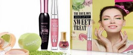 Bourjois  SWEET TREATS MAKE-UP KIT - EYESHADOW - MASCARA - LIPGLOSS - NAIL POLISH