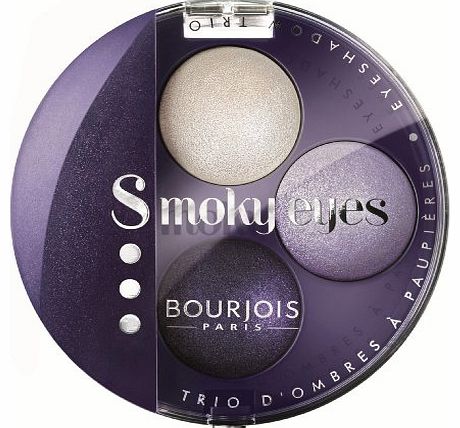 Smoky Eyes Trio Eyeshadow No.06Violet Romantic