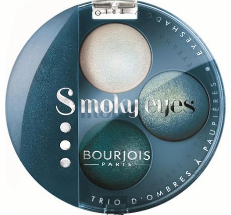 Smoky Eyes Trio Eyeshadow No.07 Bleu Rock