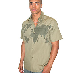 Atlas Print Shirt