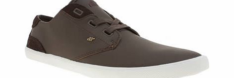 boxfresh Dark Brown Stern Trainers