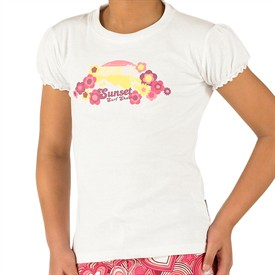 Trespass Girls Flumps T-Shirt White