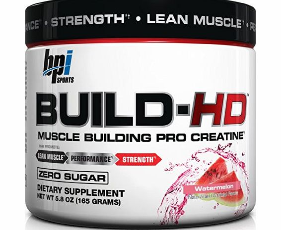 BPI Sports  BUILD-HD 30 Servings-5.8oz (165grams) WATERMELON