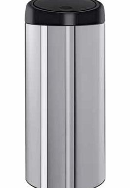 Brabantia 30 Litre Touch Top Kitchen Bin - Silver