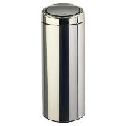 30L Brilliant Steel Touch Bin