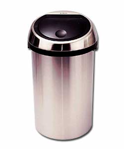 Brabantia 50 Litre Brushed Satin Steel Touch Bin