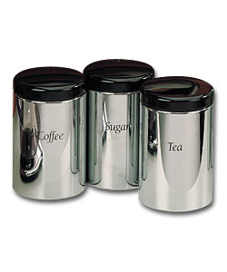 Brabantia Chrome Storage Jars