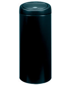 Brabantia Matt Black 30L Touch Top Bin